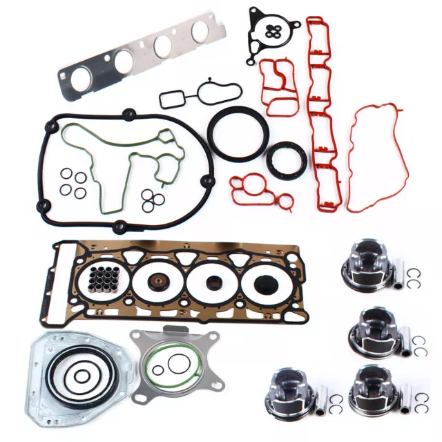 Engine Rebuild Overhaul Kit Piston Ring Set For VW GTI Tiguan AUDI TT 2.0TSI