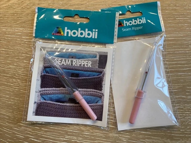 2 x Hobbii Nahttrenner * Seam Ripper * neu