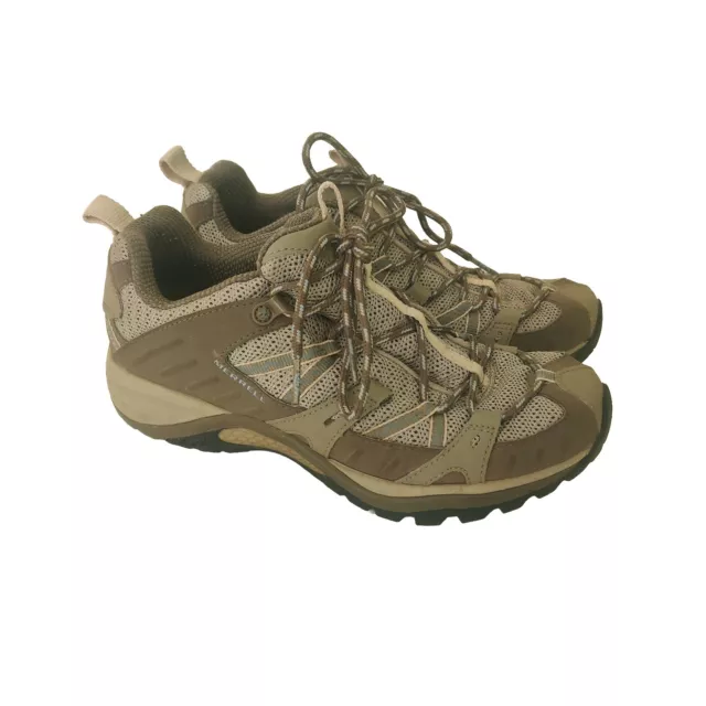 Merrell Womens Siren Sport Size 8 Olive Athletic Hiking Shoes Sneakers J58284