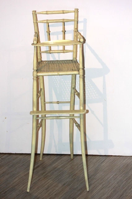 Chaise en métal de poupée des années 40 toys - IT