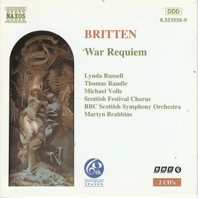 Benjamin Britten  WAR REQUIEM  double cd