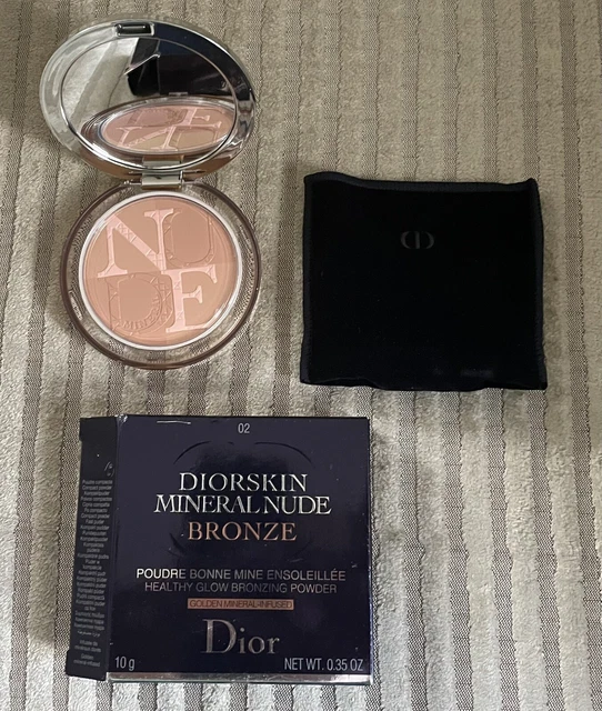 Dior Diorskin Mineral Desnudo Bronce 02 Luz Solar Suave Nuevo En Caja Polvo de Bronceado