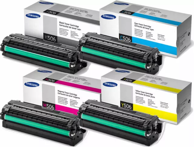 4x Original SAMSUNG TONER CLP680DW CLP680ND CLX6260FD CLX6260FR CLX6260FW Set