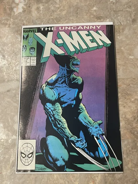 Uncanny X-Men #234 (1988) Classic Wolverine cover! Claremont and Silvestri!