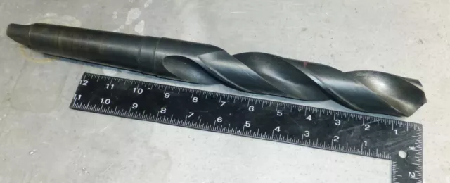 1 - 3/8" O.d. Hss Twist Drill Bit Morse Taper #4 Shank Mt4 Usa