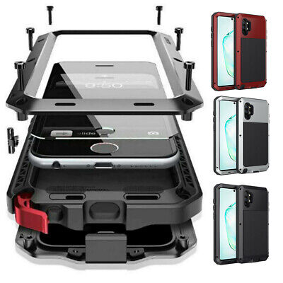 For Samsung Galaxy S22 S21 Note20 S20 S10 9 Metal Shockproof Aluminum HEAVY Case