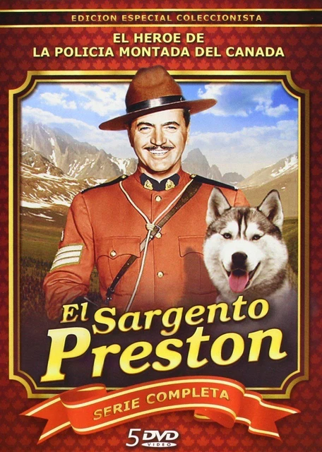 SERGEANT PRESTON OF The Yukon Season 1 **Dvd R2** Dick Simmons  