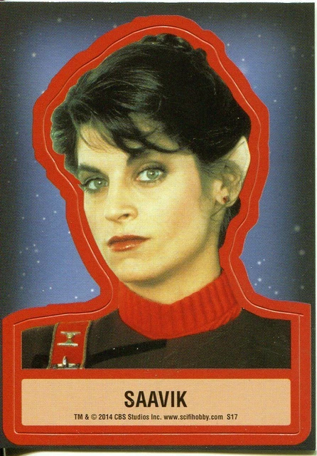 Star Trek Aliens Chase Sticker S17 Saavik