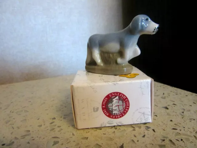 Wade English Whimsies Setter Dog In Box  - very good condition