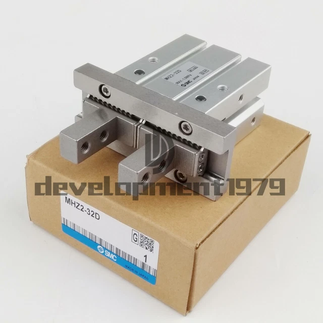 1PCS Smc Typ MHZ2-32D Pneumatisch Parallel Luft Gripper Zylinder Bohrung 32mm