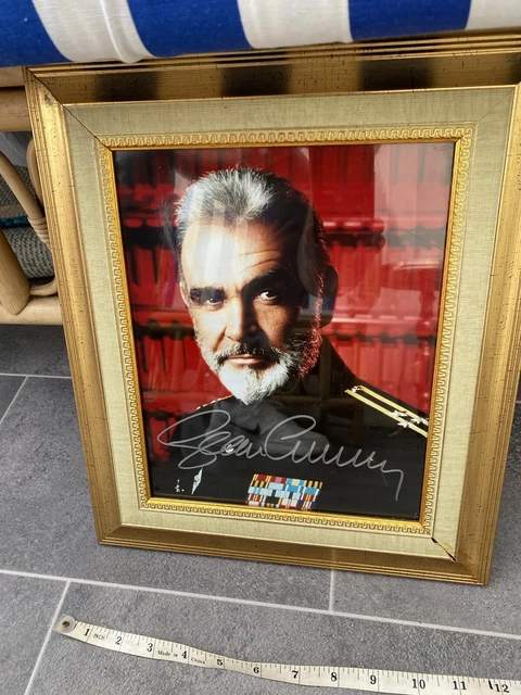 signed photo Sean Connery autograph