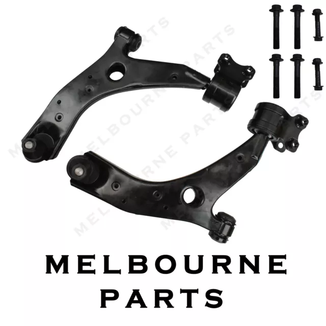 Pair Front Lower Control Arms with Ball Joint & Bushes Mazda 3 BK 03-03/2009