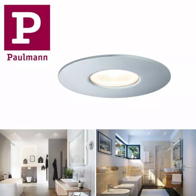 Paulmann Lámpara Exterior O para Baño Cabina de Ducha House Foco Empotrable IP44