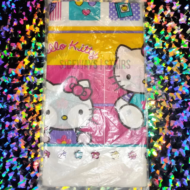 "CUBIERTA DE MESA HELLO KITTY de colección Papel Art 54"" x 102"" kawaii lindo telón de fondo Sanrio 2