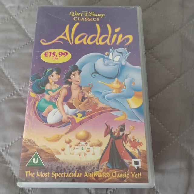 ALADDIN DISNEY VHS Tape EUR 3,39 PicClick FR