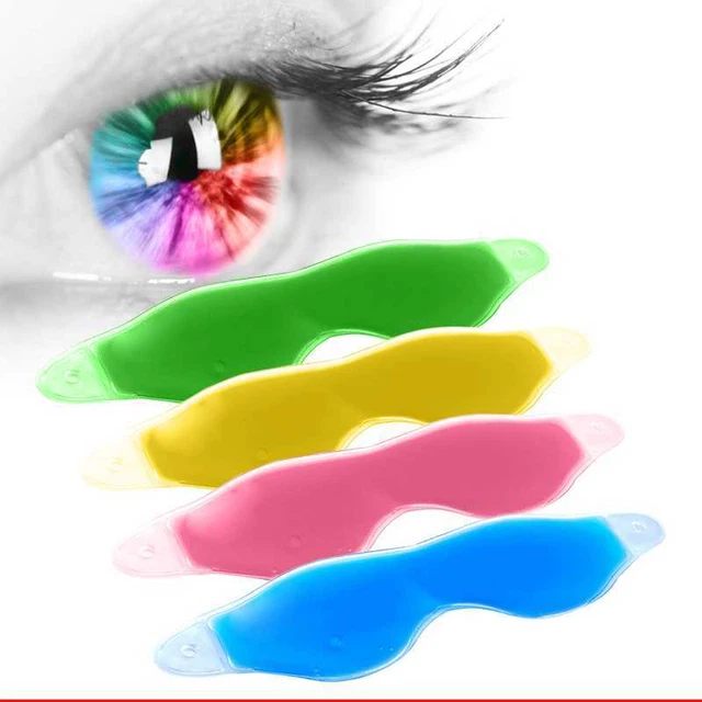 Gel compresa de hielo compresa caliente ayuda para dormir cuidado de los ojos cegadora para proteger los ojos