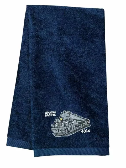 UNION PACIFIC RAILROAD BIG BOY 4014 Logo # 1326 Embroidered Hand Towel
