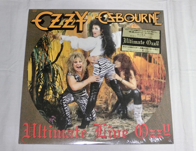 OZZY OSBOURNE / ULTIMATE LIVE - Japan LP COMPLETE $100.00