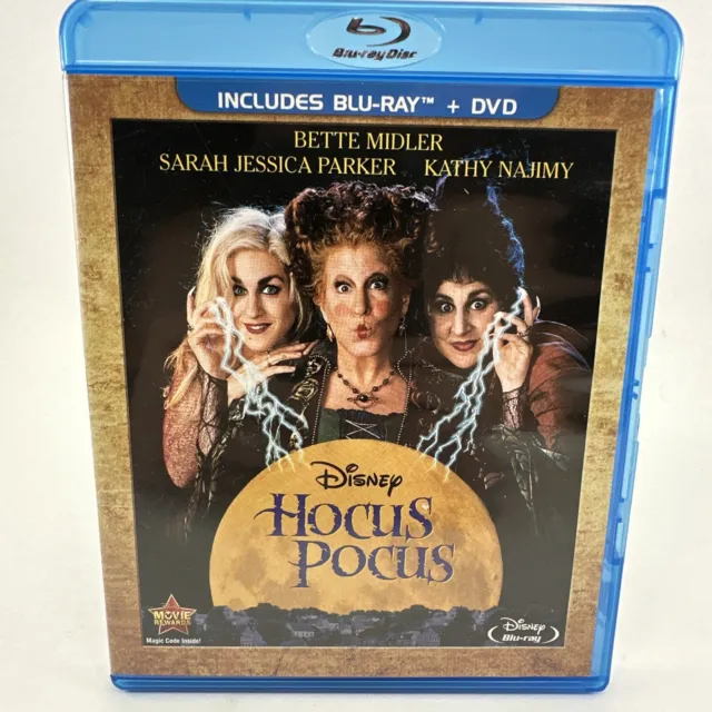 DISNEY HOCUS POCUS Blu-ray + DVD, 2012, 2-Disc Set Sarah Jessica Parker ...