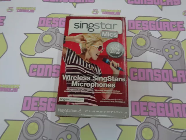 Micrófonos Inalámbricos SingStar, PS3 RECEPTOR FALLA - 
