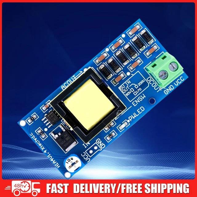 HIGH VOLTAGE DC-DC Step Up Module 5V-12V Step Up To 300V-1200V ...