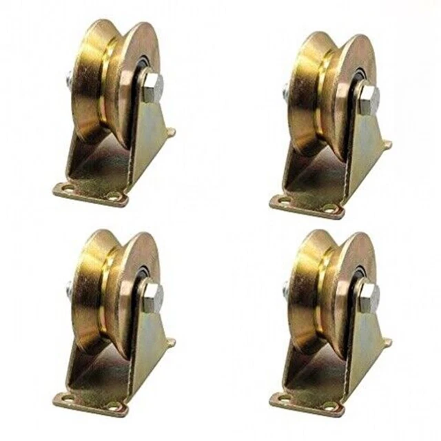Rouleau à Came (poulie) Pour Porte Coulissante Lourde - Longueur 92 Mm, Hauteur 67,5 Mm - Neuf Sous Emballage