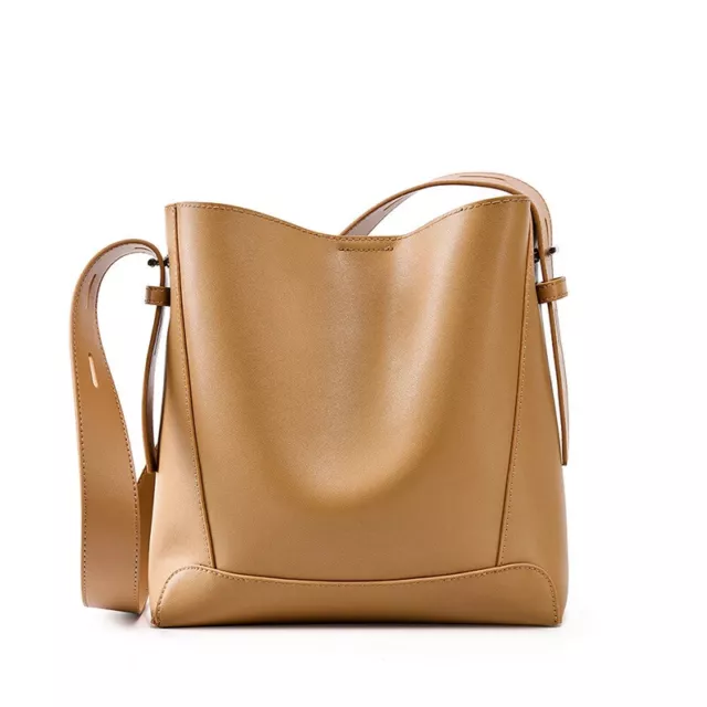 Women Genuine Leather Handbag Shoulder Purse Satchel Tote Crossbody Bag