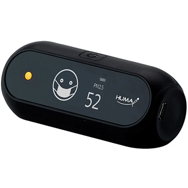 Huma-i HI-150 Advanced Portable Air Quality Monitor Black 91×41×37mm 60g