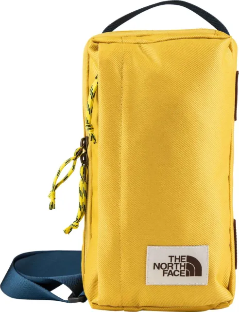 The North Face Field Bag Yellow Body Blue Strap