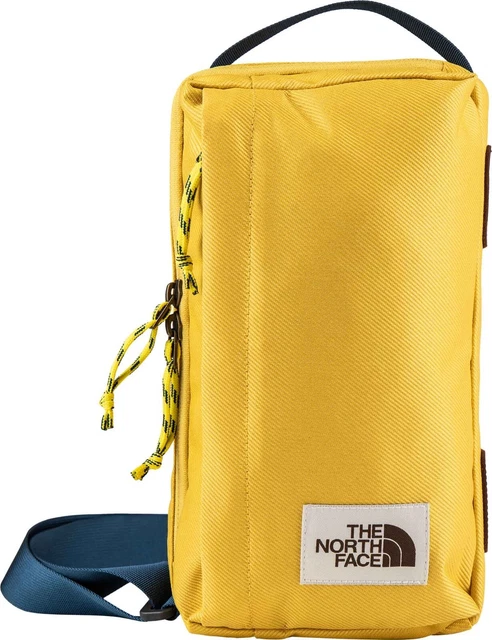 The North Face Field Bag Yellow Body Blue Strap