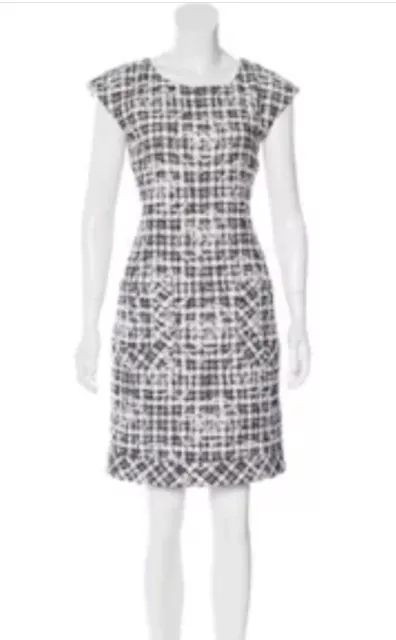 CHANEL CAMELLIA TWEED Dress $1,300.00 - PicClick