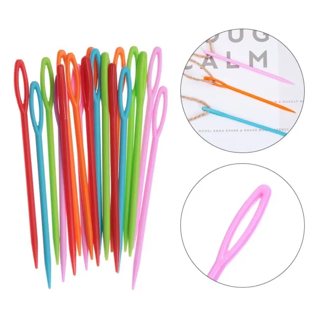 Plastic Sewing Needle for Wool Threading with Big Eye - China Knitting  Plastic Needles and Sewing Needles price