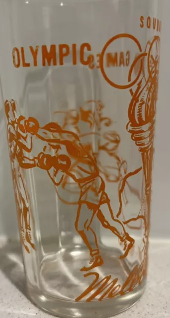 1956 Melbourne Olympic Games Honey Glass Boxing & Cycling