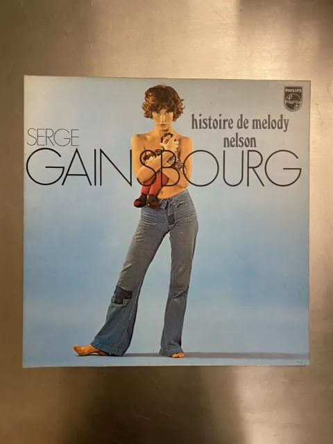 Vinyle - Serge Gainsbourg : Histoire de Mélody Nelson - 1971 / 1975 Philips LP