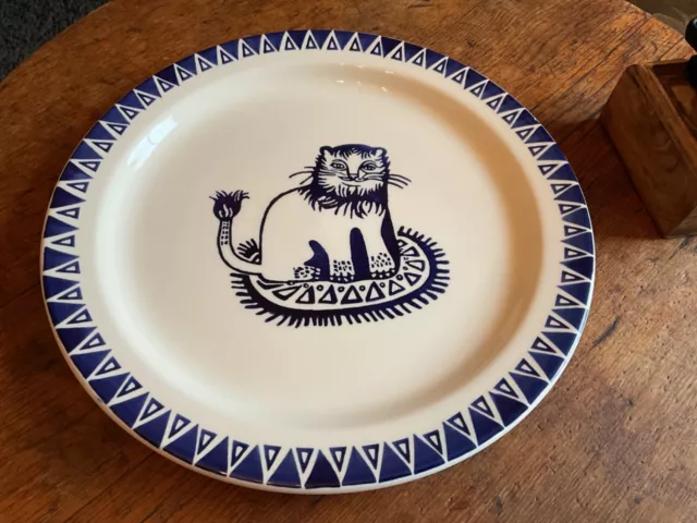 Emma Bridgewater Mary Fedden Lion serving platter huge!