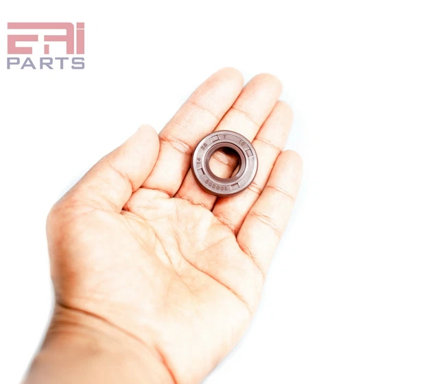 Sello De Eje Rotativo De Aceite - Medidas 20x32x7mm, Material FKM/FPM Con Labio Doble Y Resorte De Acero Inoxidable - Marca EAI