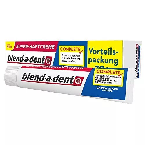 Blend-A-Dent Complet Original Haftcreme, 3er Pack