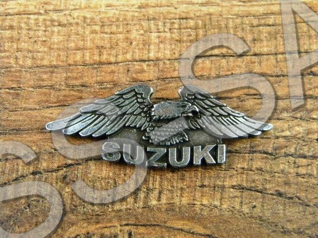 ^^^^^SUZUKI EAGLE VEST PIN^^^^^ LAPEL ~2" x 3/4" HAT BADGE PATCH KEY MOTORCYCLES