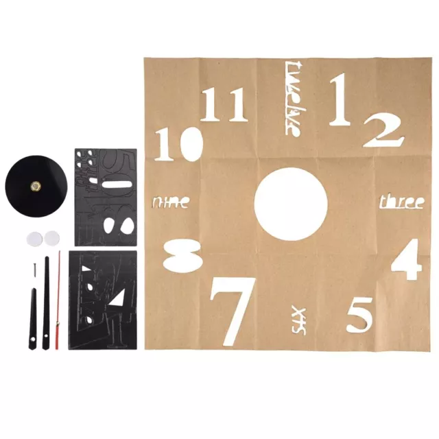 3D DIY Wall Clock Modern   Acrylic Clocks Home Sticker Room Decor Clock on8213