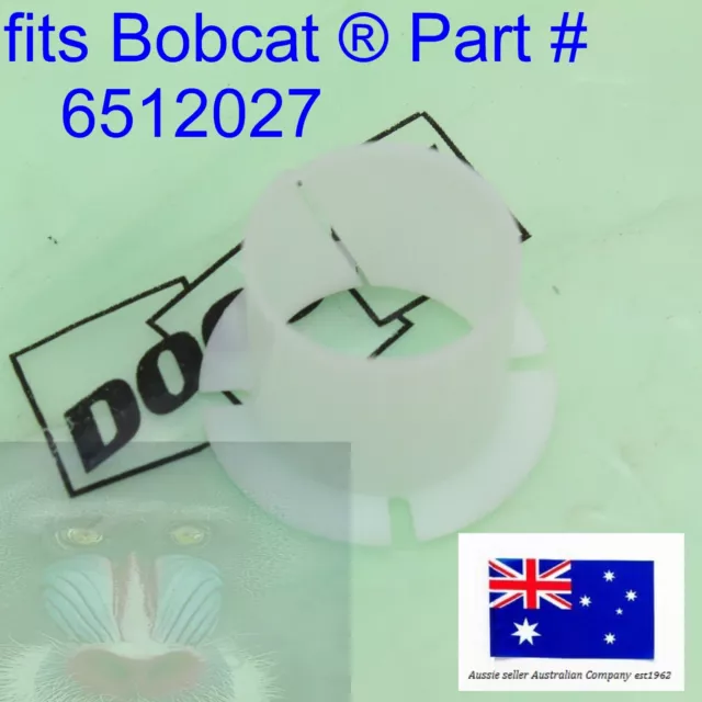 fits Bobcat Hand Control Steering lever shaft flanged Bush 6512027 953 980 1213
