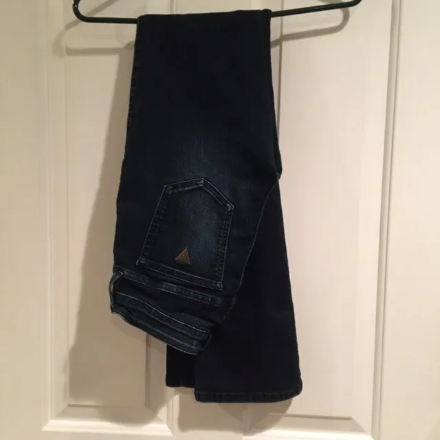 Women's Kate Boot Dark Skinny Jeans by Guess - 29” Waist - Bootlegger, Boot Cut