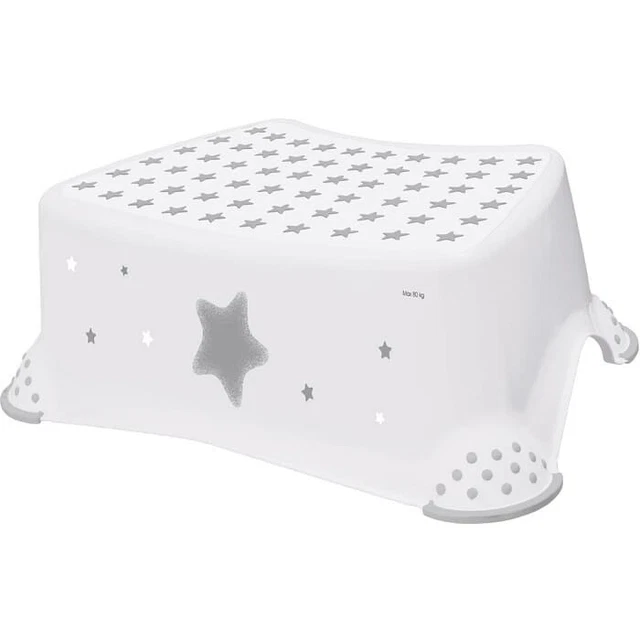 KEEEPER Step Tabouret Stars Cosmic Blanc