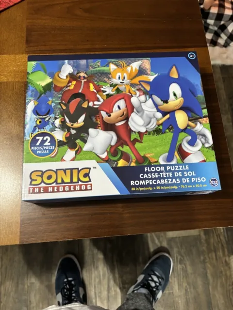 Sonic The Hedgehog™ Floor Jigsaw Puzzle 72 Pieces NEW