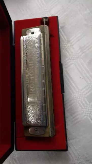 Hohner Super Chromonica harmonica In C German