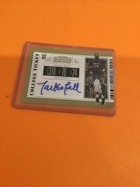 2019-20 Panini Contenders Tacko Fall Auto Autograph RC