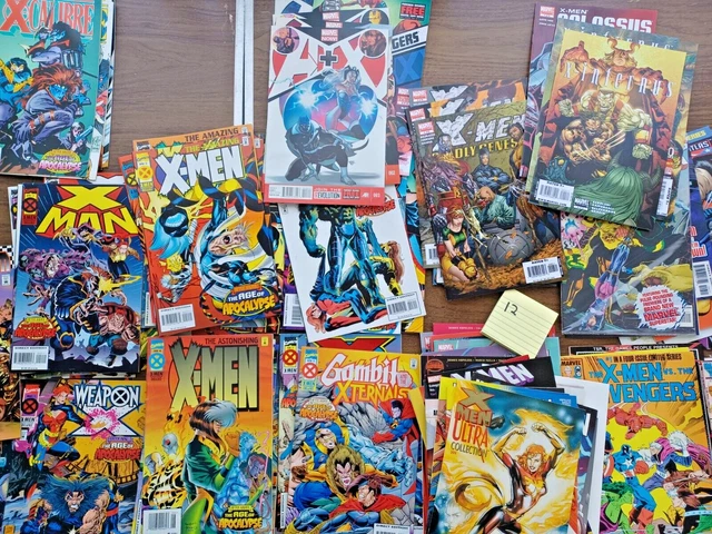 LOT of 90  X-Men  comics House of M Apocalypse Deadly Genesis #1 X vs A, FF vs X