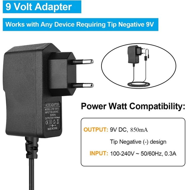 Top Chargeur Adaptateur Secteur 9V Pour Pédale Effets Guitare Digitech Whammy - France