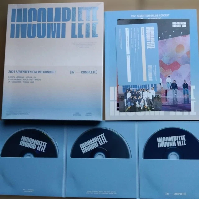 SEVENTEEN INCOMPLETE Blu-ray カテゴリー 【公式通販】
