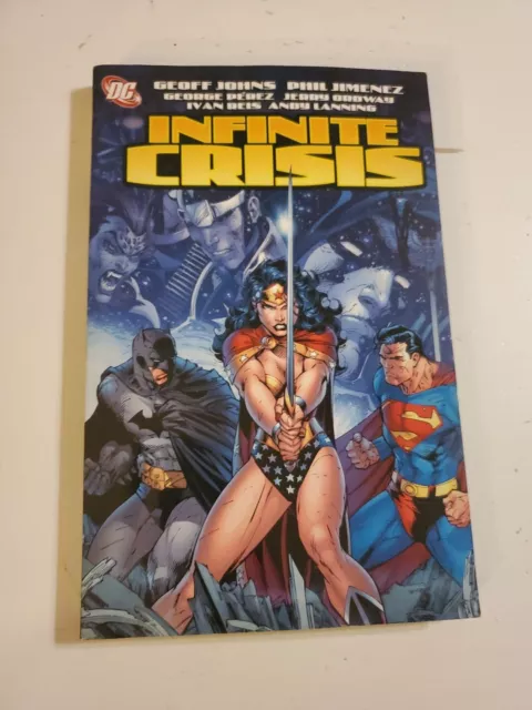 Infinite Crisis TPB (2008 DC) Superman Batman Wonder Woman by Geoff Johns