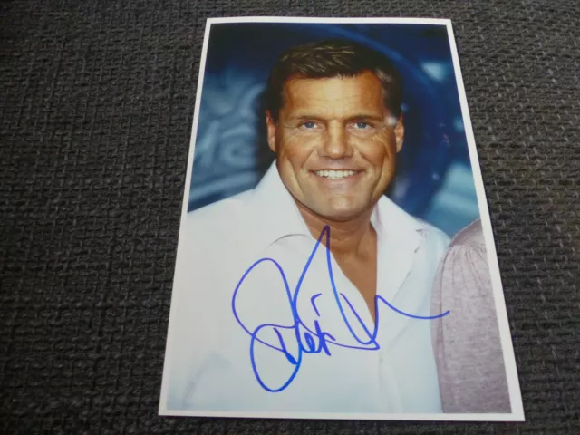 MODERN TALKING Dieter Bohlen signed Autogramm auf 14x19 cm Foto InPerson LOOK